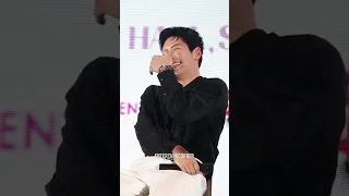 His cute & shy look😂😍| #jichangwook at bangkok press con for #jichangwookreachyou fanmeeting #shots