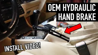 OEM Looking Hydraulic Hand Brake Install x Buds on Budget Drift Car