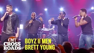 Boyz II Men & Brett Young Perform 'Motownphilly' | CMT Crossroads
