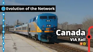 Canada's VIA Rail Network Evolution