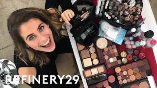 I Tried Being A Professional Makeup Artist For A Day | Lucie For Hire | Refinery29