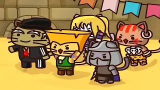 Ударный отряд КОТЯТ - Лига ВОИНОВ 4 серия  Мультик ИГРА Strike Force Kitty FineBabyTV