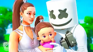 ARIANA GRANDE HAS A BABY?! (A Fortnite Short Film)