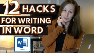 12 TIPS for Writing a Novel in WORD | These are 12 Microsoft Word Features You Need to Know!
