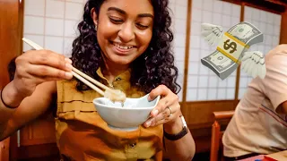 Only eating LUXURIOUS FOOD in JAPAN for 24 hours 🍣🍵 and sharing how much it costs!