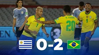 Uruguay 0 vs. Brasil 2 | Eliminatorias Qatar 2022 - Fecha 4