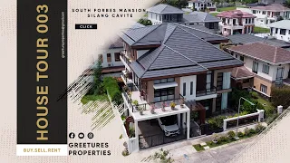 The "Thai" Brand Architectural House| GreenTures House Tour 003| South Forbes Mansion, Silang Cavite