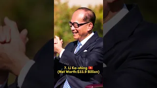 Top 10 Richest Person in Asia#shorts #top10 #richest