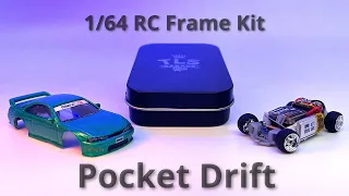 1/64 RC Pocket Drift Frame Kit DIY (TLS1001)