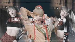 LISA - Money performance Twixtor for edits ( 4k and 60fps)