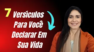 7 Versículos Para Você Declarar Na Sua Vida. Palavra de Deus.