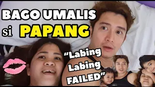 Bago Umalis si Papang! Labing Labing Failed | Melason Family Vlog