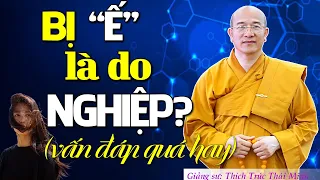 Vấn Đáp: Bị "Ế" Có Phải Là Nghiệp không? - Thầy Thích Trúc Thái Minh ( hay tuyệt vời)