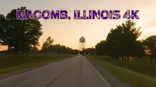 A College Town in the Middle of Nowhere: Macomb, Illinois 4K.