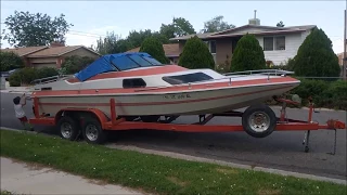 Fibercell Cordova Project Boat Introduction & Un-seizing the Engine