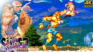 Super Street Fighter II Turbo - Dhalsim (Arcade / 1994) 4K 60FPS