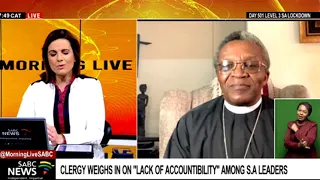 Bishop Malusi Mpumlwana weighs in on lack of accountability among SA leaders