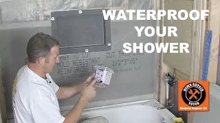 How to Waterproof a Shower (3 Awesome Methods!!)