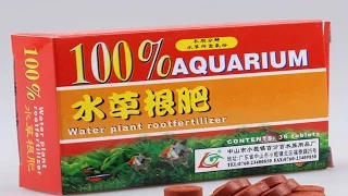 Удобрение для аквариумных растений с Алиэкспресс! Таблетки под корни растений из Китая!