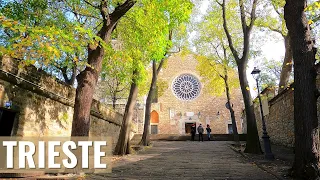 TRIESTE walking tour [+historic coffee shops] Friuli Venezia Giulia, Italy in 4k 🍂 Autumn walk