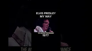 ELVIS PRESLEY - My Way. 1977 #elvispresley