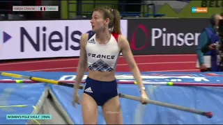 Margot Chevrier - Pole Vault l World Athletics Indoor Championships 2022 Belgrade Serbia