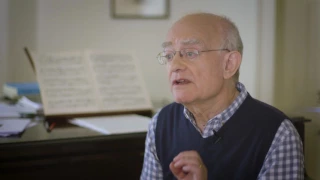 John Rutter discusses the power of choral singing