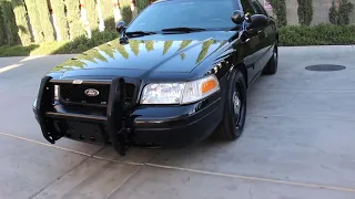 2009 Ford Crown Victoria (P71) Loaded Part 1.