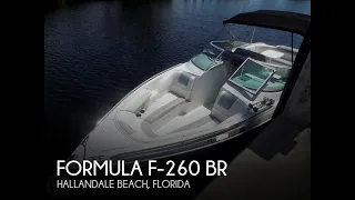 [SOLD] Used 2000 Formula F-260 BR in Hallandale Beach, Florida