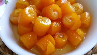 Homemade Orange Peel Jam / Orange Marmalade Recipe