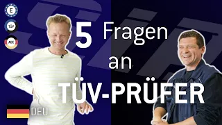 5 Fragen an einen TÜV Prüfer 👨🏽‍🔧 | KBA, Teilegutachten, ABE oder EG-Typgenehmigung | SIP {Deutsch}