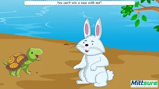 The Hare and The Tortoise: English Stories for Kids | Kids English Short Stories | Mittsure Stories