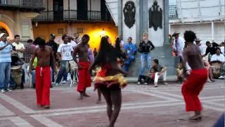 Afro Latino Dancing in Cartagena, Colombia