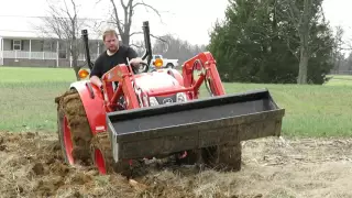 Plowing with the Kioti DK4510