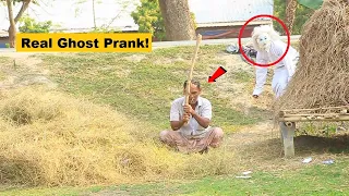 Scary Ghost Attack Prank On Public | Real Ghost Pranks 2023 | DHAMAKA FURTI