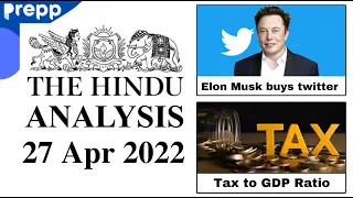 The Hindu newspaper analysis today | 27 April 2022 | daily current affairs  UPSC CSE/IAS