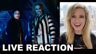 Beetlejuice 2 Trailer REACTION