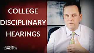 College Disciplinary Hearings: What You Need to Know