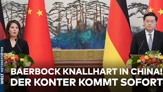 ANNALENA BAERBOCK IN CHINA: Auf offener Bühne! Deutliche Worte bei ihrem Antrittsbesuch in Peking