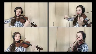 Muzyka z serialu "Janosik" - violin cover (practice track)