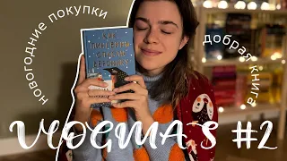 VLOGMAS #2 🎄 Дочитала книгу и купила новогодние украшения