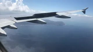 Landing in Chania Airport