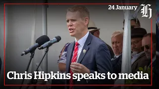 Chris Hipkins speaks to media  | nzherald.co.nz