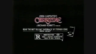 Christine TV Spot #1 (1983) (windowboxed) (better quality)