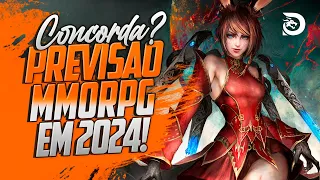 MINHA PREVISÃO dos MELHORES MMORPGs para 2024!