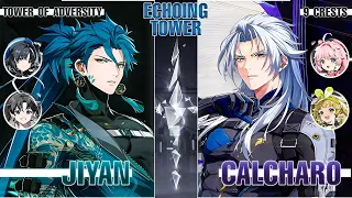 Jiyan & Calcharo | Tower of Adversity - Echoing Tower 9 Crests (Wuthering Waves)