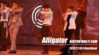 [MONSTA X] 191116. V Heartbeat - "Alligator" 기현 MULTI CAM