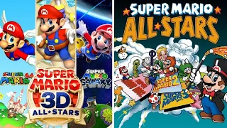 Super Mario All-Stars + 3D All-Stars - Full Game Walkthrough