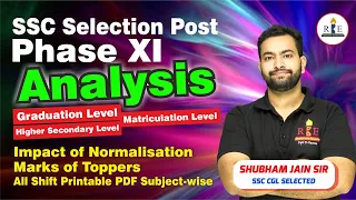 SSC Selection Post Phase XI Analysis| Normalisation Impact| Result?