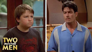 Charlie Tells Jake To Do Chores | Two and a Half Men